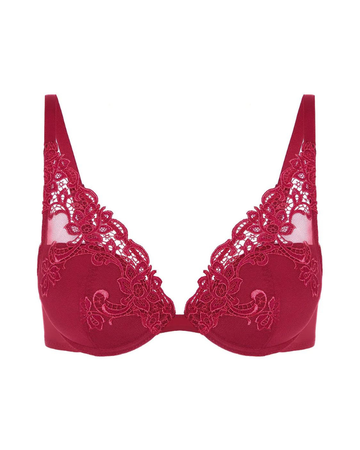 Simone Perele 15C347 Lipstick Saga Push Up Underwire Bra myselflingerie.com